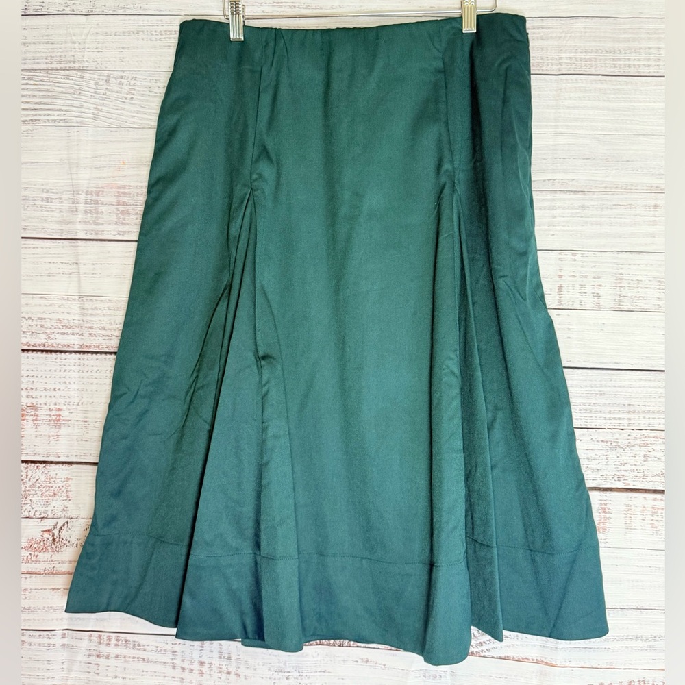 Chic Teal Maxi Skirt for Women (0329)